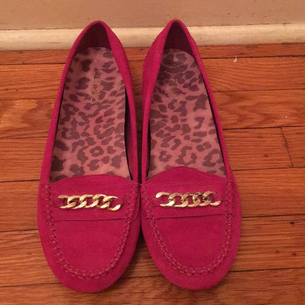 Vionic Fuchsia Ashby Driving Moc Flat